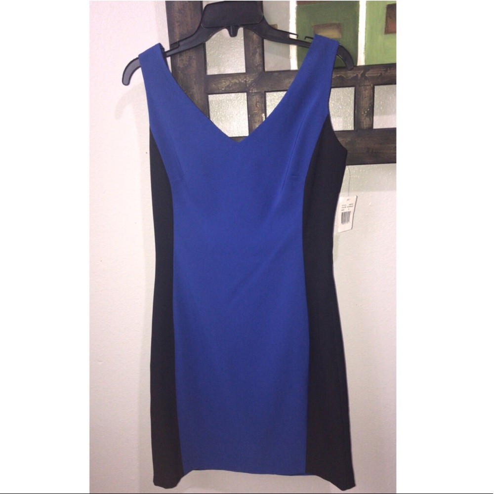 Black and Blue Dress
